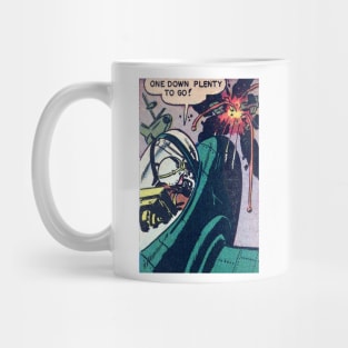 Vintage Comic look aviation Mug